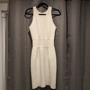 Zimmerman cream knit bodycon dress